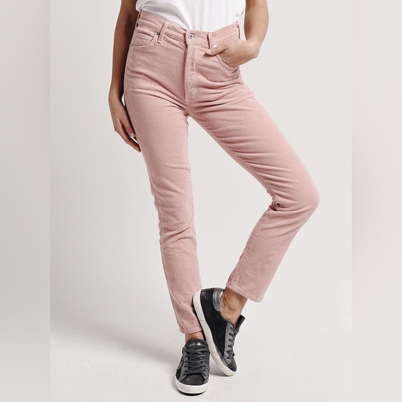 Citizens Of Humanity Blush Corduroy Pants - Picture 1 of 12